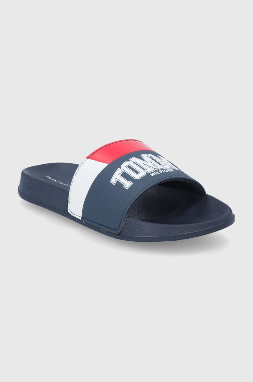 Tommy Hilfiger Детски чехли в тюркоазено - Pepit.bg