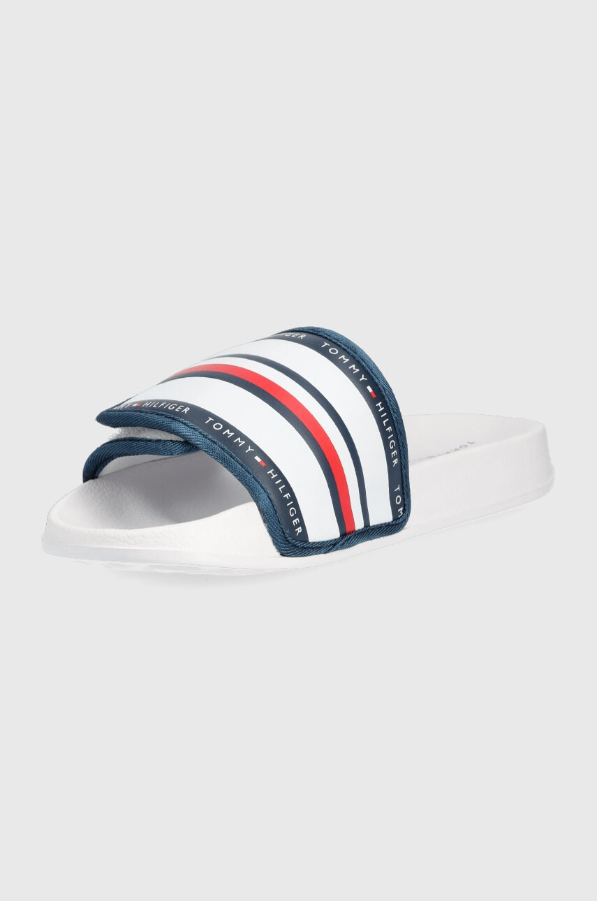 Tommy Hilfiger Детски чехли в бяло - Pepit.bg