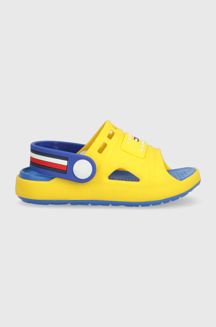 Tommy Hilfiger Детски чехли в жълто - Pepit.bg