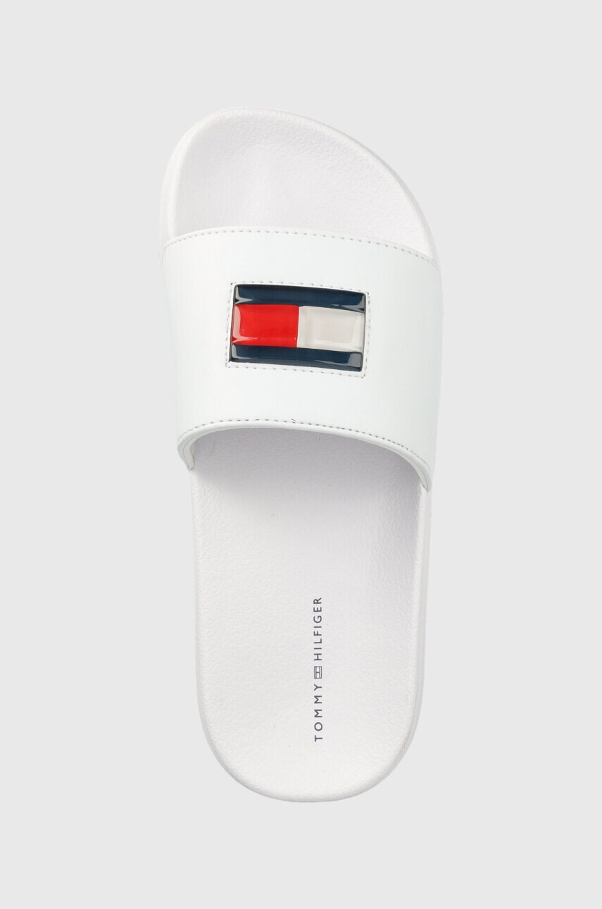 Tommy Hilfiger Детски чехли в бяло - Pepit.bg