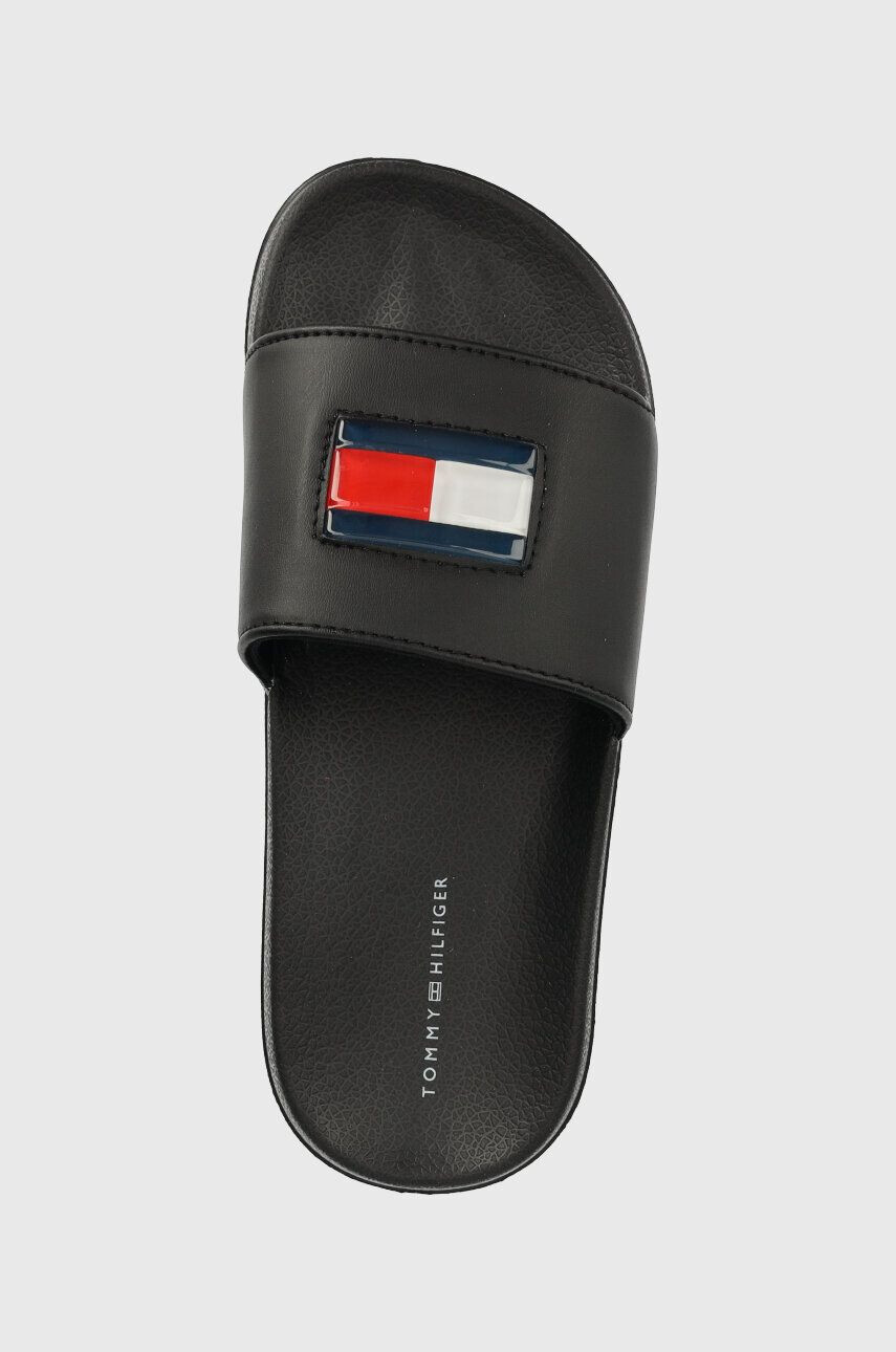 Tommy Hilfiger Детски чехли в черно - Pepit.bg