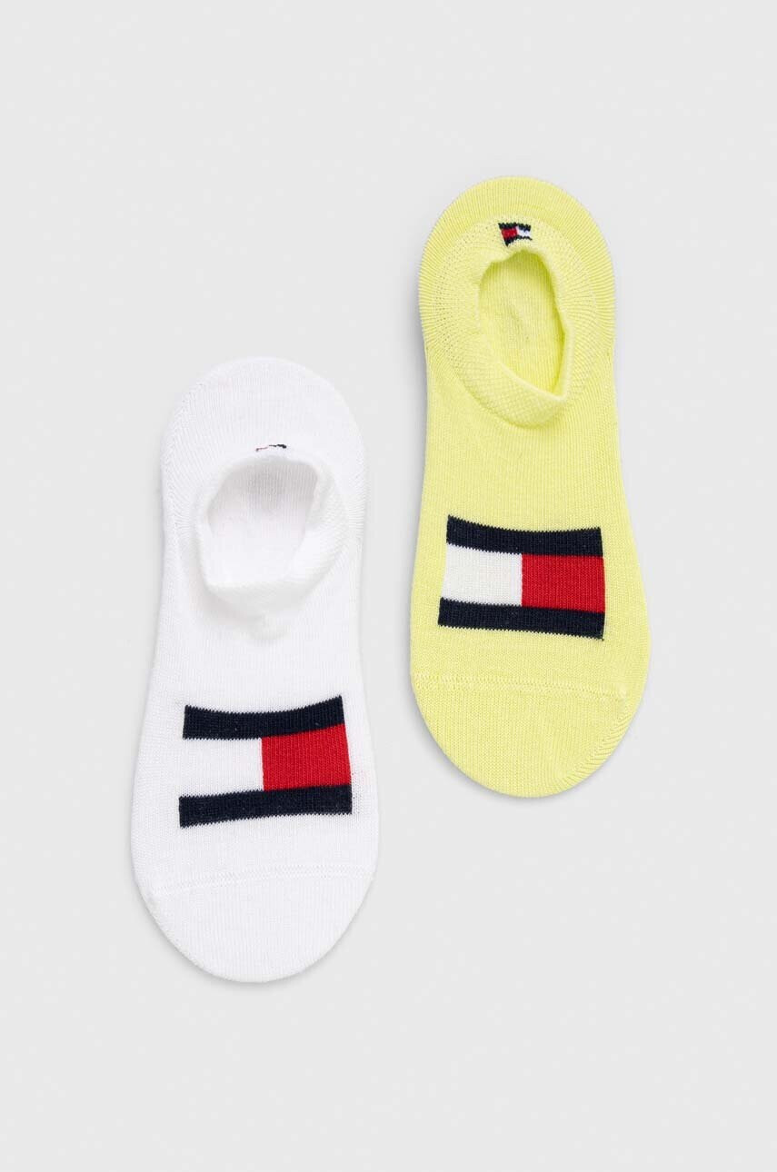 Tommy Hilfiger Детски чорапи (2 броя) в жълто - Pepit.bg