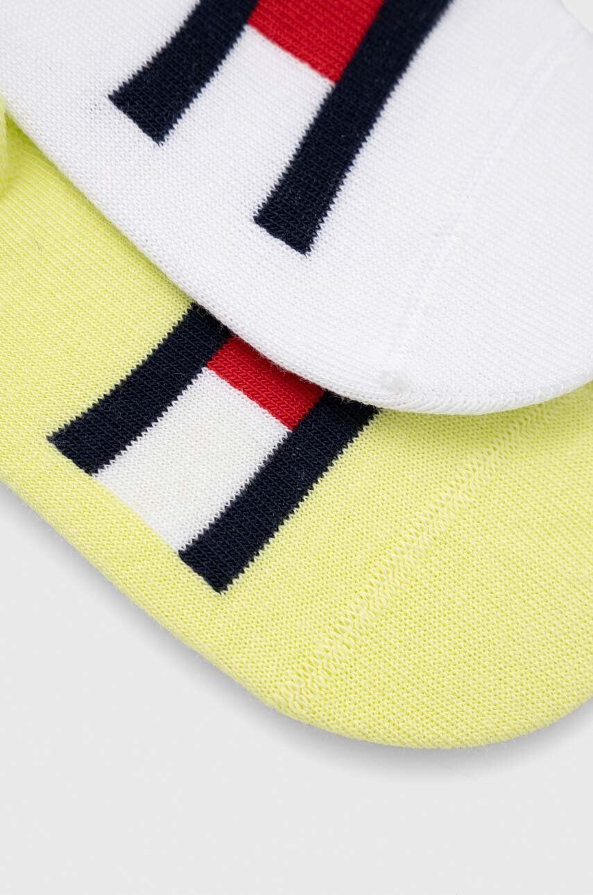 Tommy Hilfiger Детски чорапи (2 броя) в жълто - Pepit.bg
