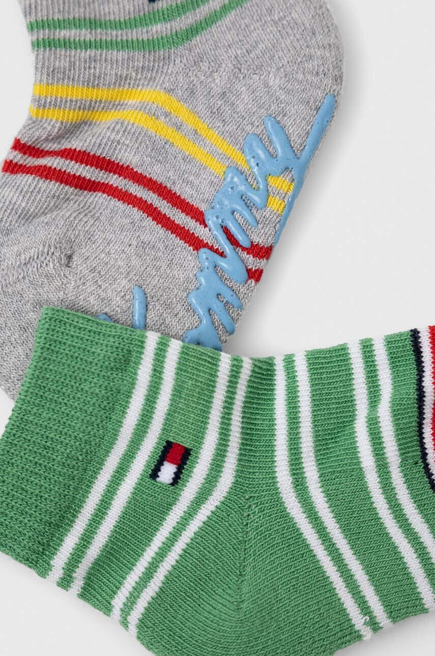 Tommy Hilfiger Детски чорапи (2 броя) в зелено - Pepit.bg