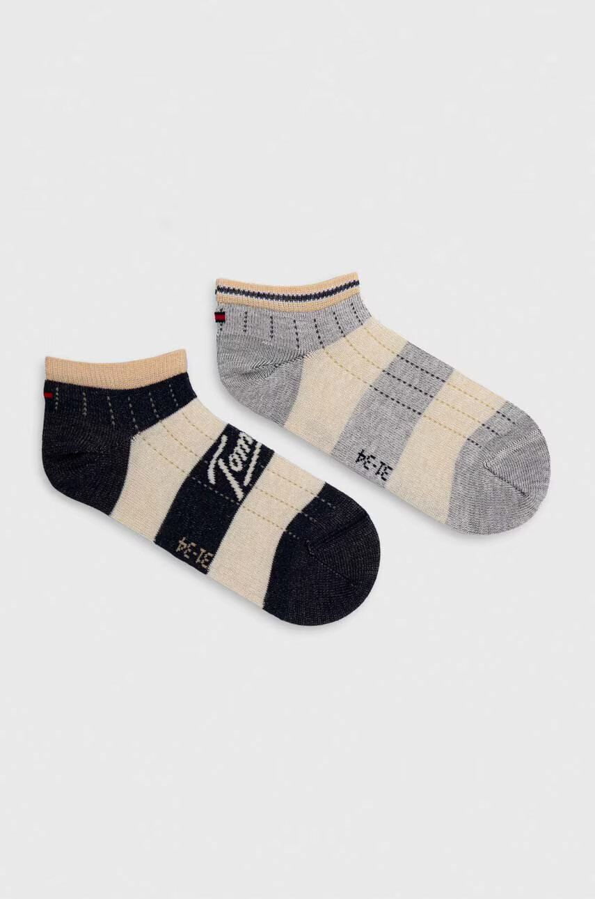 Tommy Hilfiger Детски чорапи (2 броя) в бежово - Pepit.bg