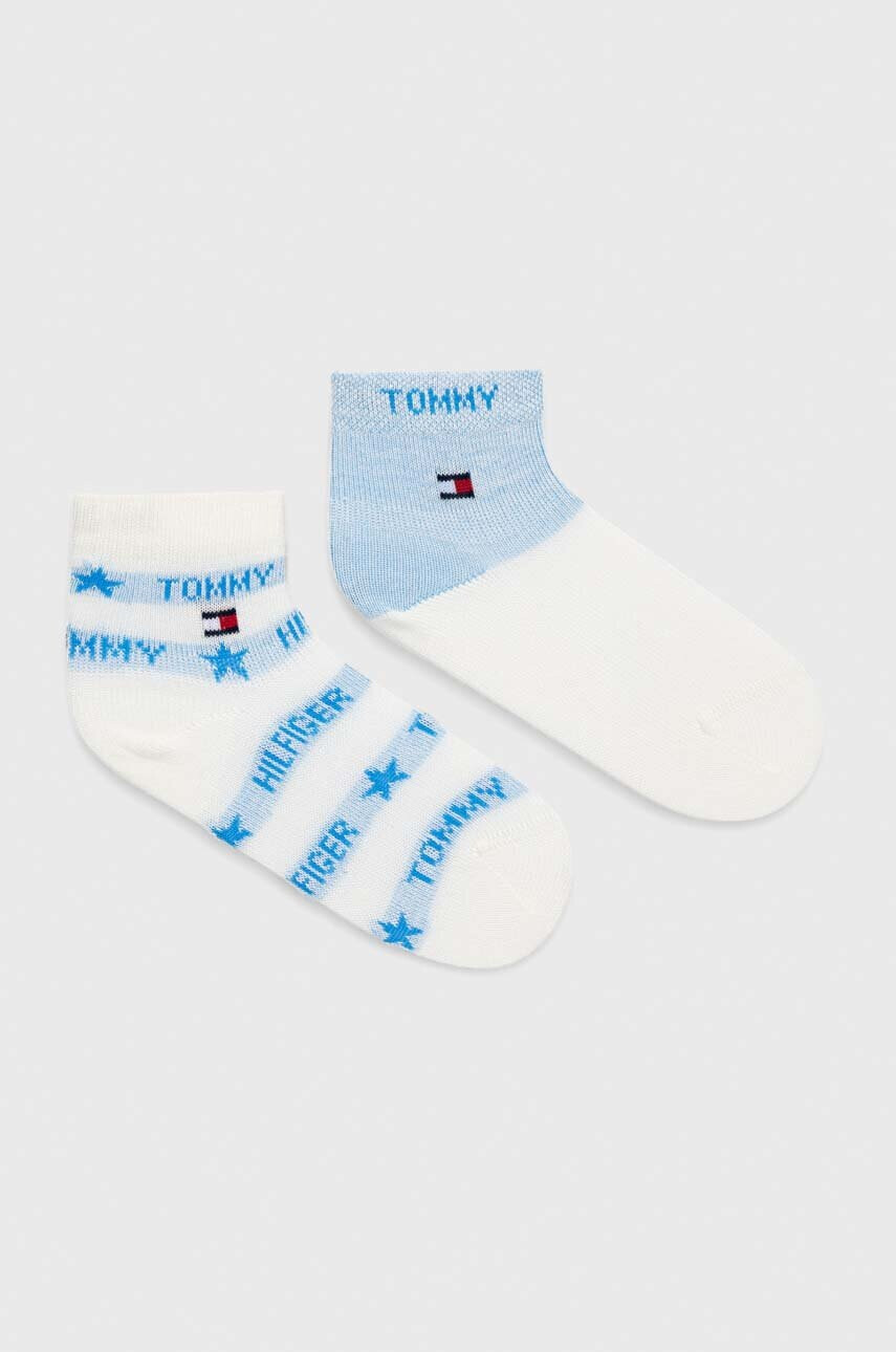 Tommy Hilfiger Детски чорапи (2 броя) в синьо - Pepit.bg