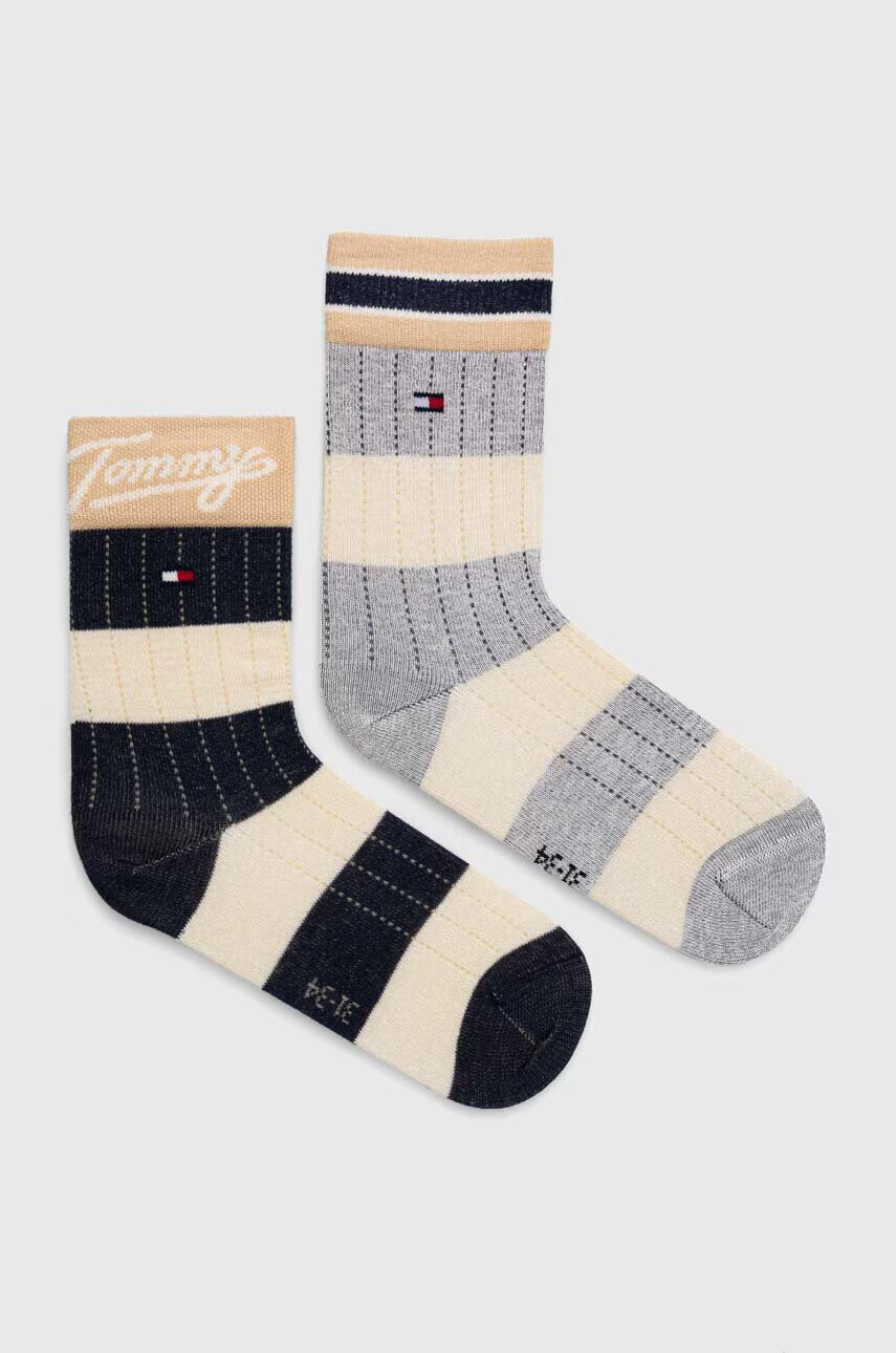 Tommy Hilfiger Детски чорапи (2 броя) в бежово - Pepit.bg
