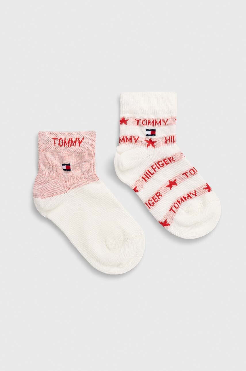 Tommy Hilfiger Детски чорапи (2 броя) в бежово - Pepit.bg