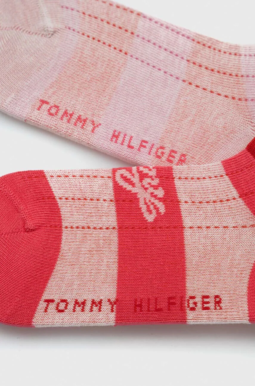 Tommy Hilfiger Детски чорапи (2 броя) в розово - Pepit.bg
