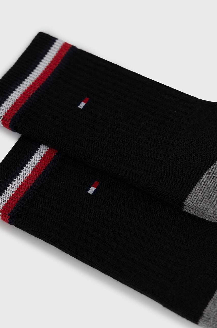 Tommy Hilfiger Детски чорапи (2 броя) в черно - Pepit.bg