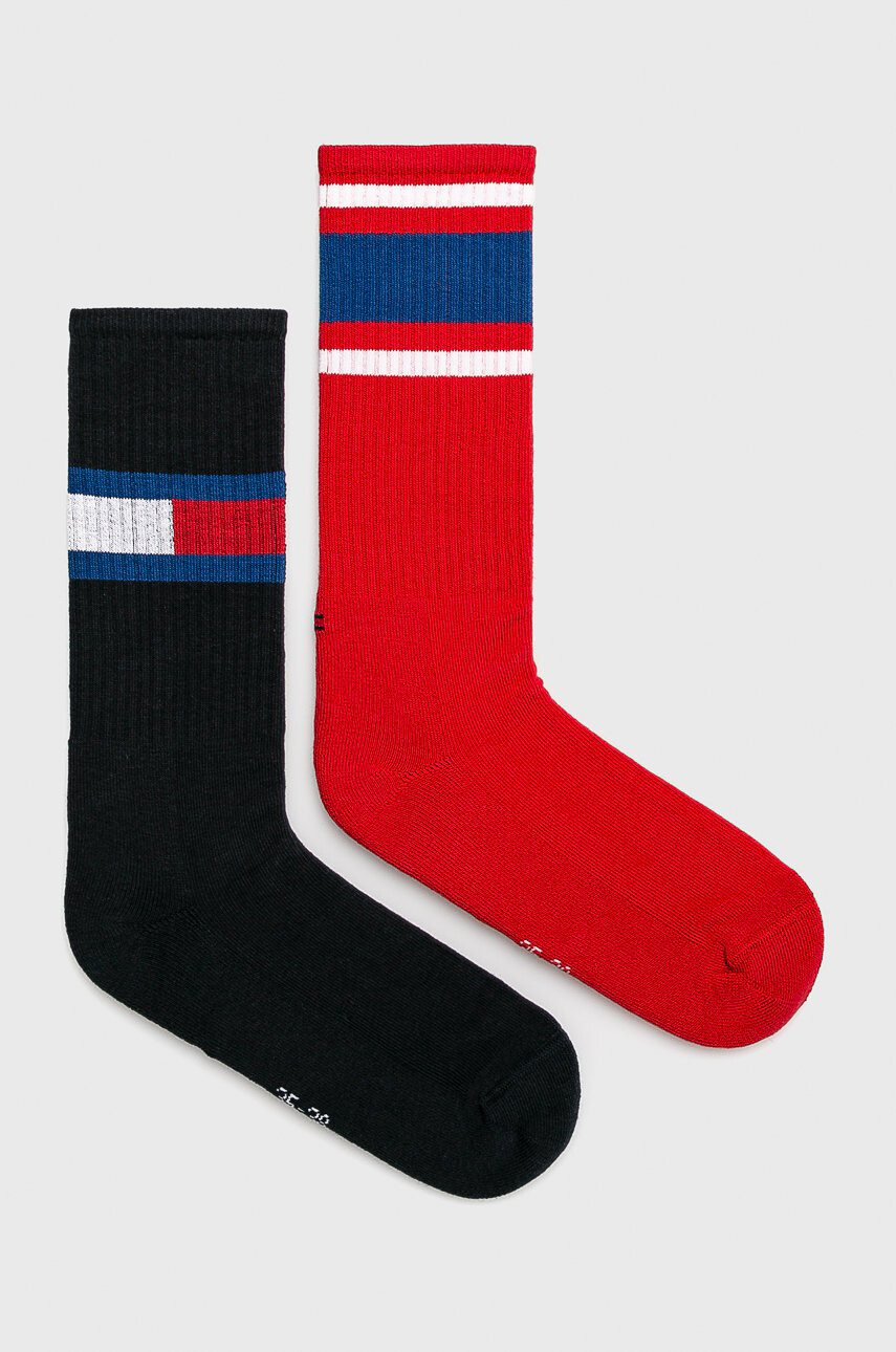Tommy Hilfiger Детски чорапи (2-pack) в тъмносиньо - Pepit.bg