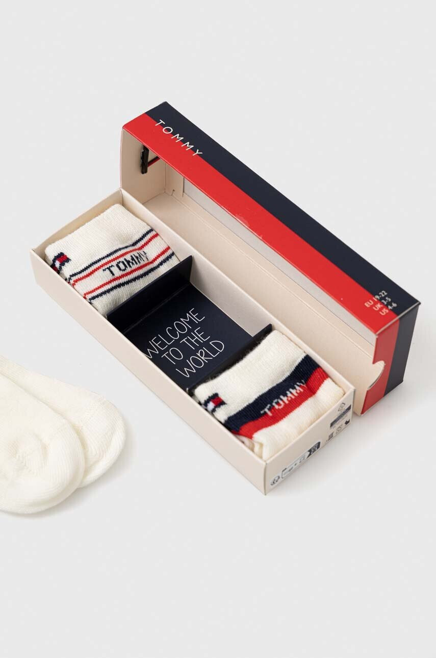 Tommy Hilfiger Детски чорапи (3 броя) в бежово - Pepit.bg