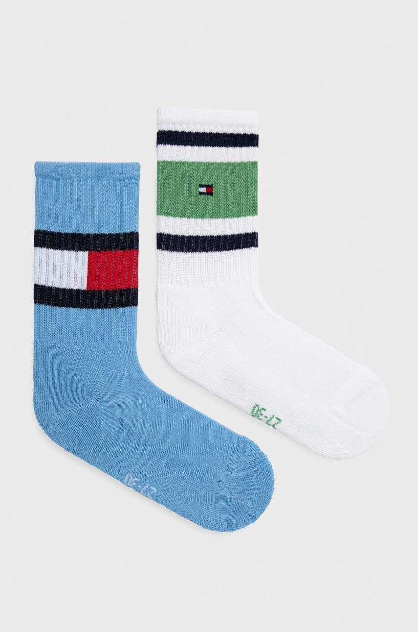 Tommy Hilfiger Детски чорапи в синьо - Pepit.bg