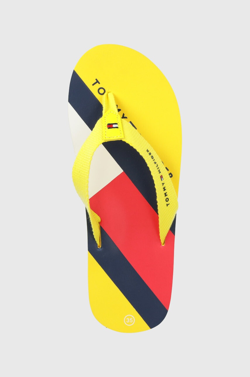 Tommy Hilfiger Детски джапанки в жълто - Pepit.bg