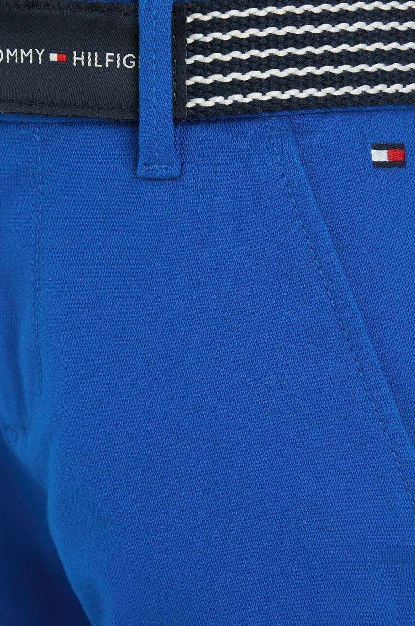 Tommy Hilfiger Детски къси панталони в синьо с регулируема талия - Pepit.bg
