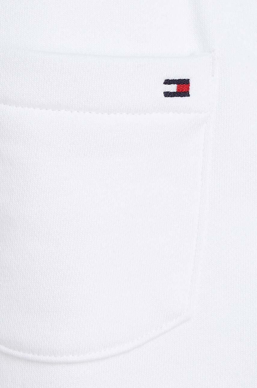 Tommy Hilfiger Детски къси панталони в бяло с регулируема талия - Pepit.bg