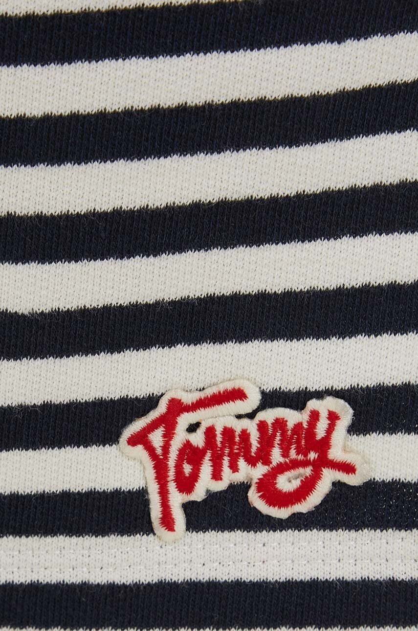 Tommy Hilfiger Детски къси панталони в тъмносиньо с десен - Pepit.bg