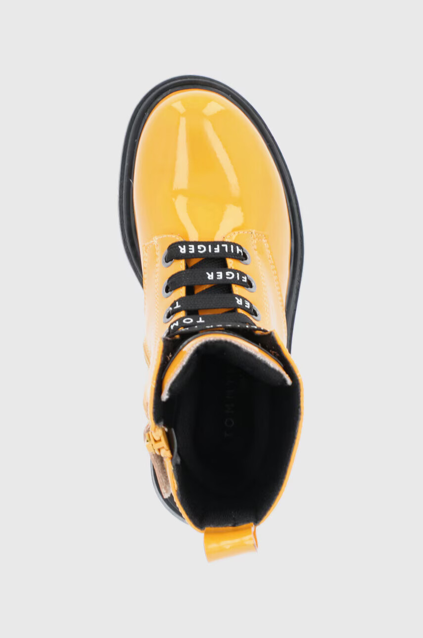 Tommy Hilfiger Детски кубинки в жълто - Pepit.bg