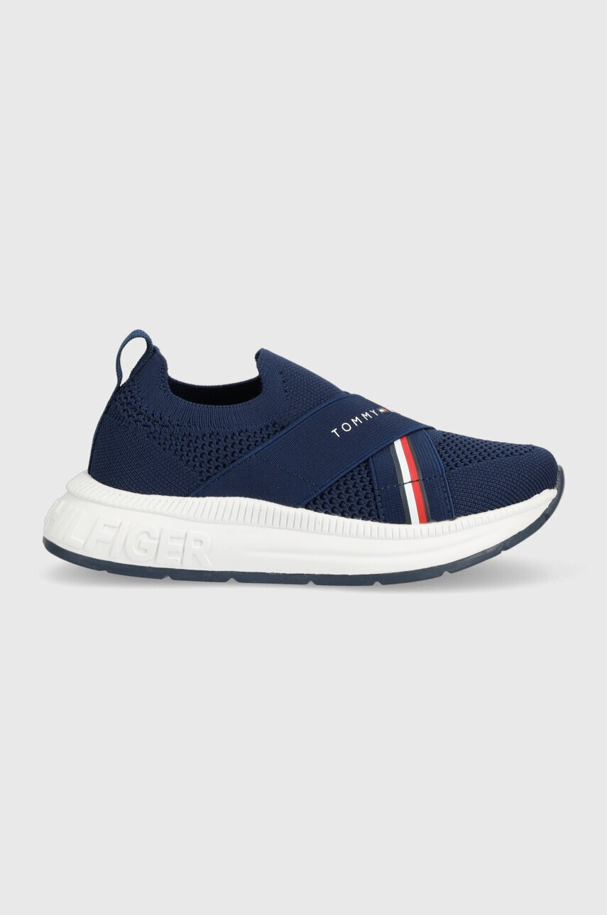 Tommy Hilfiger Детски маратонки в тъмносиньо - Pepit.bg