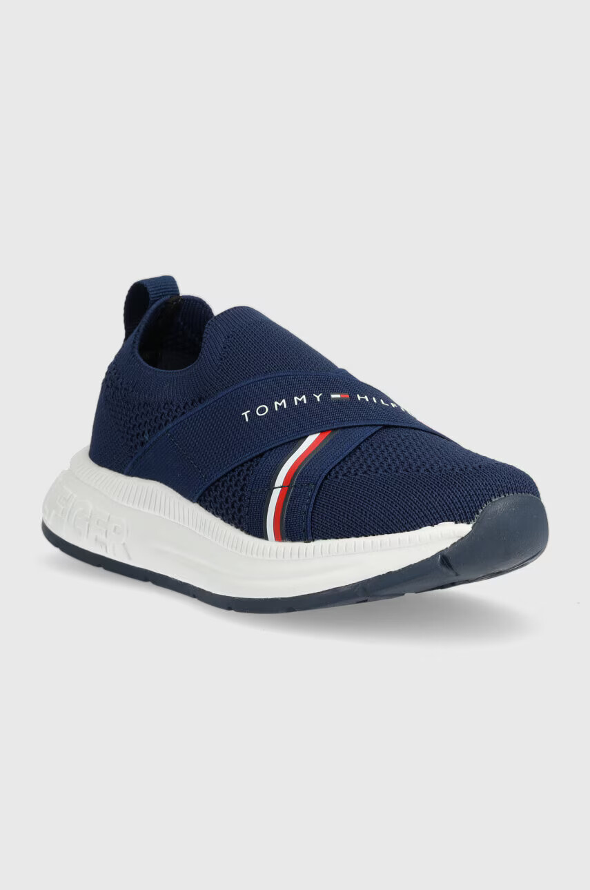 Tommy Hilfiger Детски маратонки в тъмносиньо - Pepit.bg