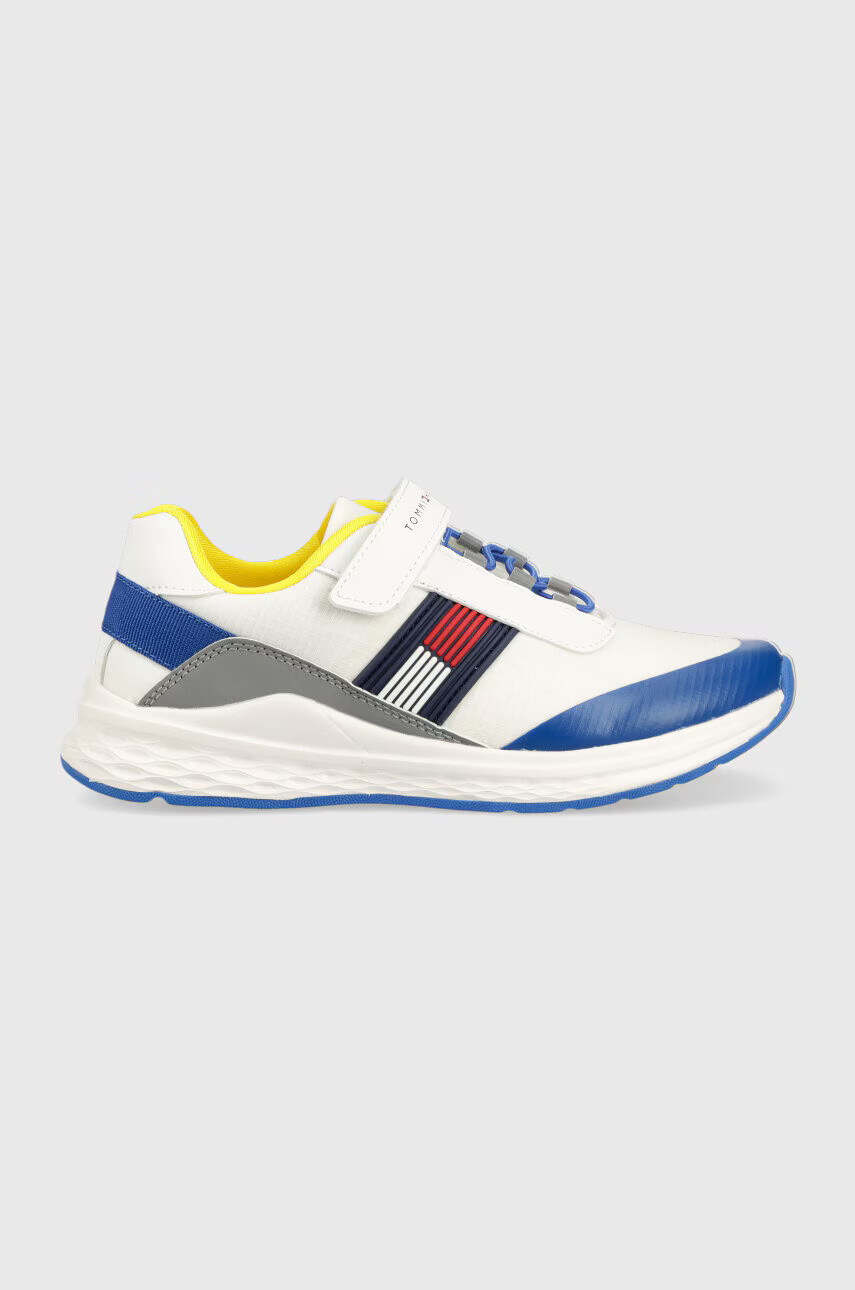 Tommy Hilfiger Детски маратонки в бяло - Pepit.bg