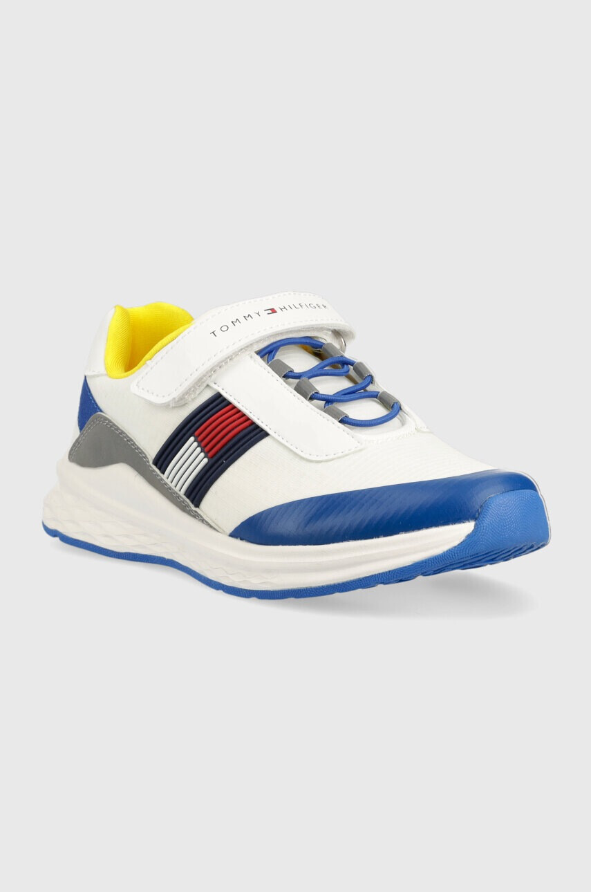 Tommy Hilfiger Детски маратонки в бяло - Pepit.bg