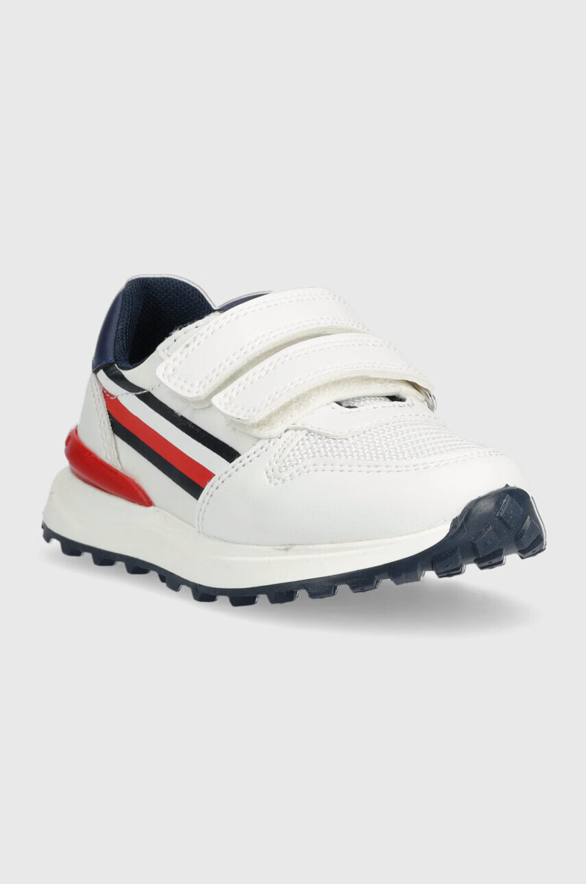 Tommy Hilfiger Детски маратонки в бяло - Pepit.bg