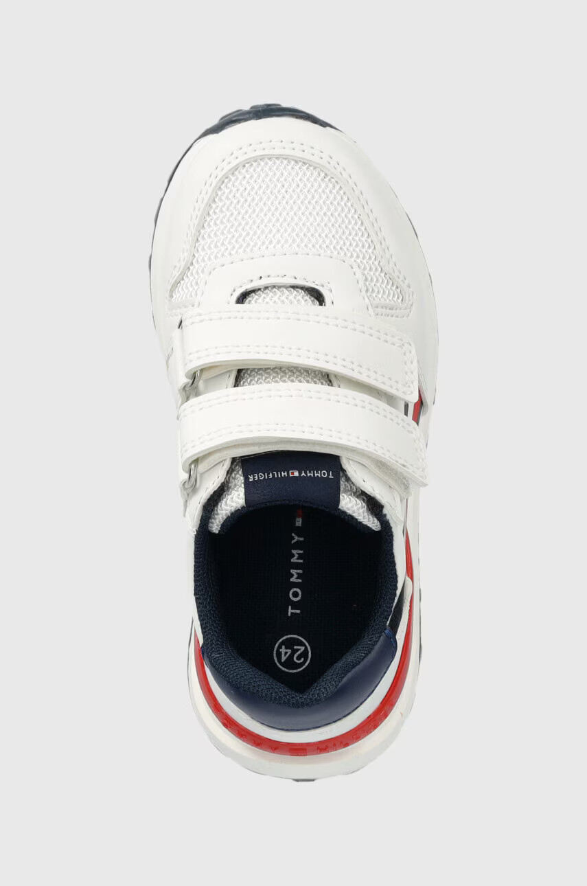 Tommy Hilfiger Детски маратонки в бяло - Pepit.bg