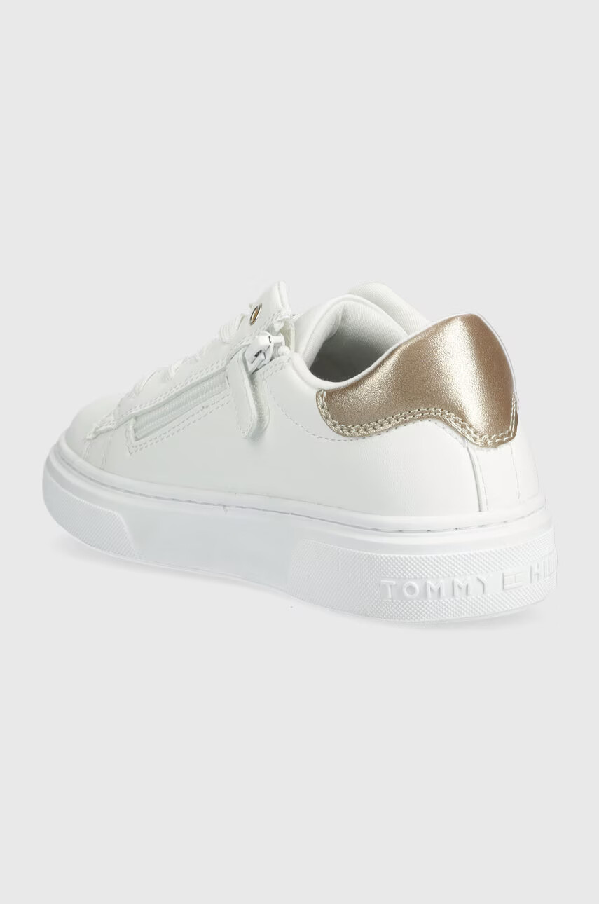 Tommy Hilfiger Детски маратонки в бяло - Pepit.bg