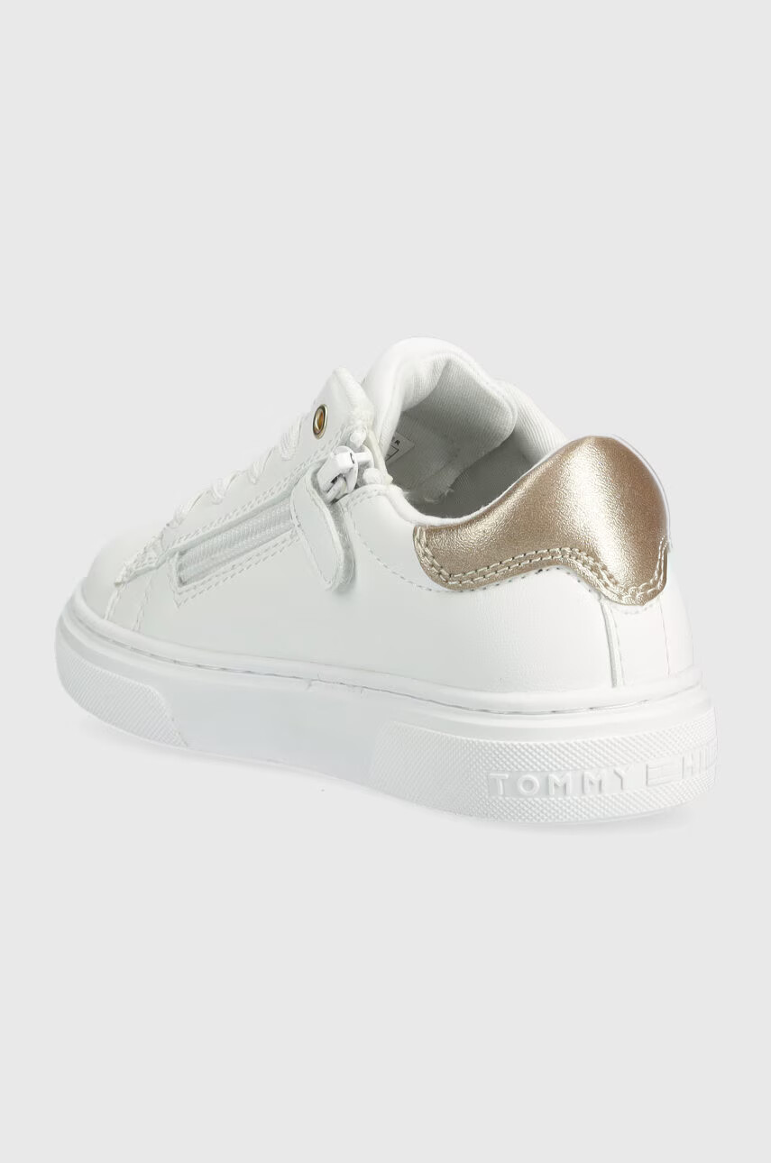 Tommy Hilfiger Детски маратонки в бяло - Pepit.bg