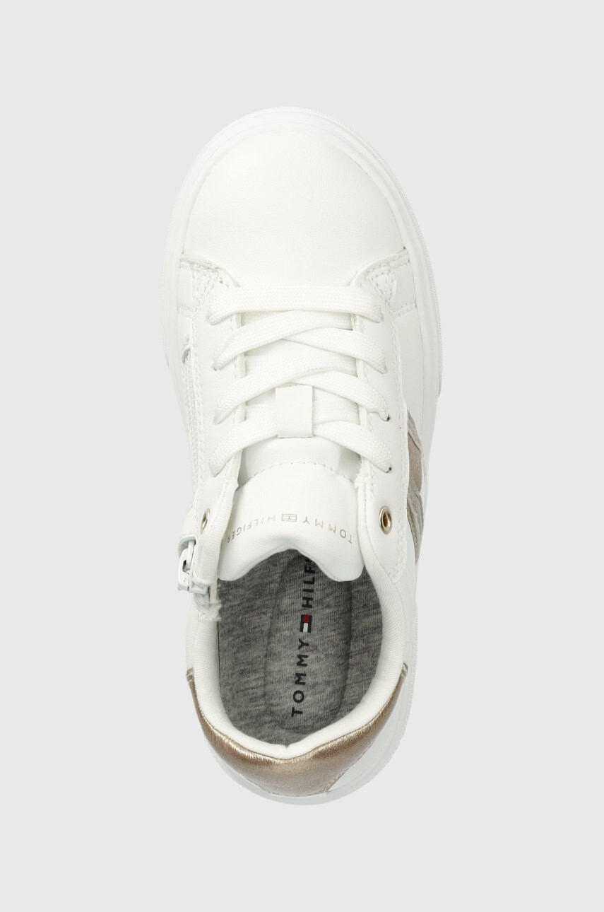 Tommy Hilfiger Детски маратонки в бяло - Pepit.bg