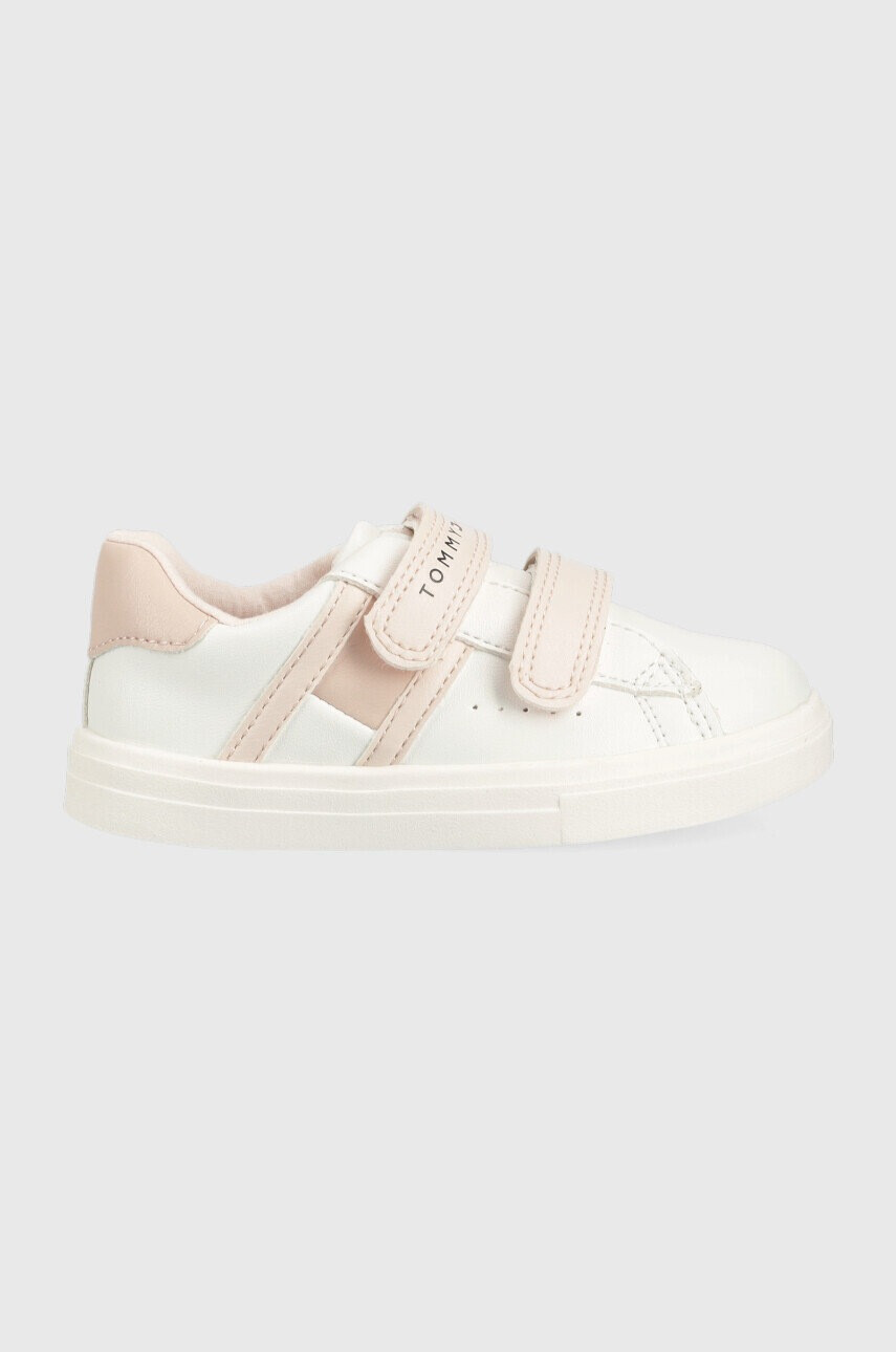 Tommy Hilfiger Детски маратонки в бяло - Pepit.bg
