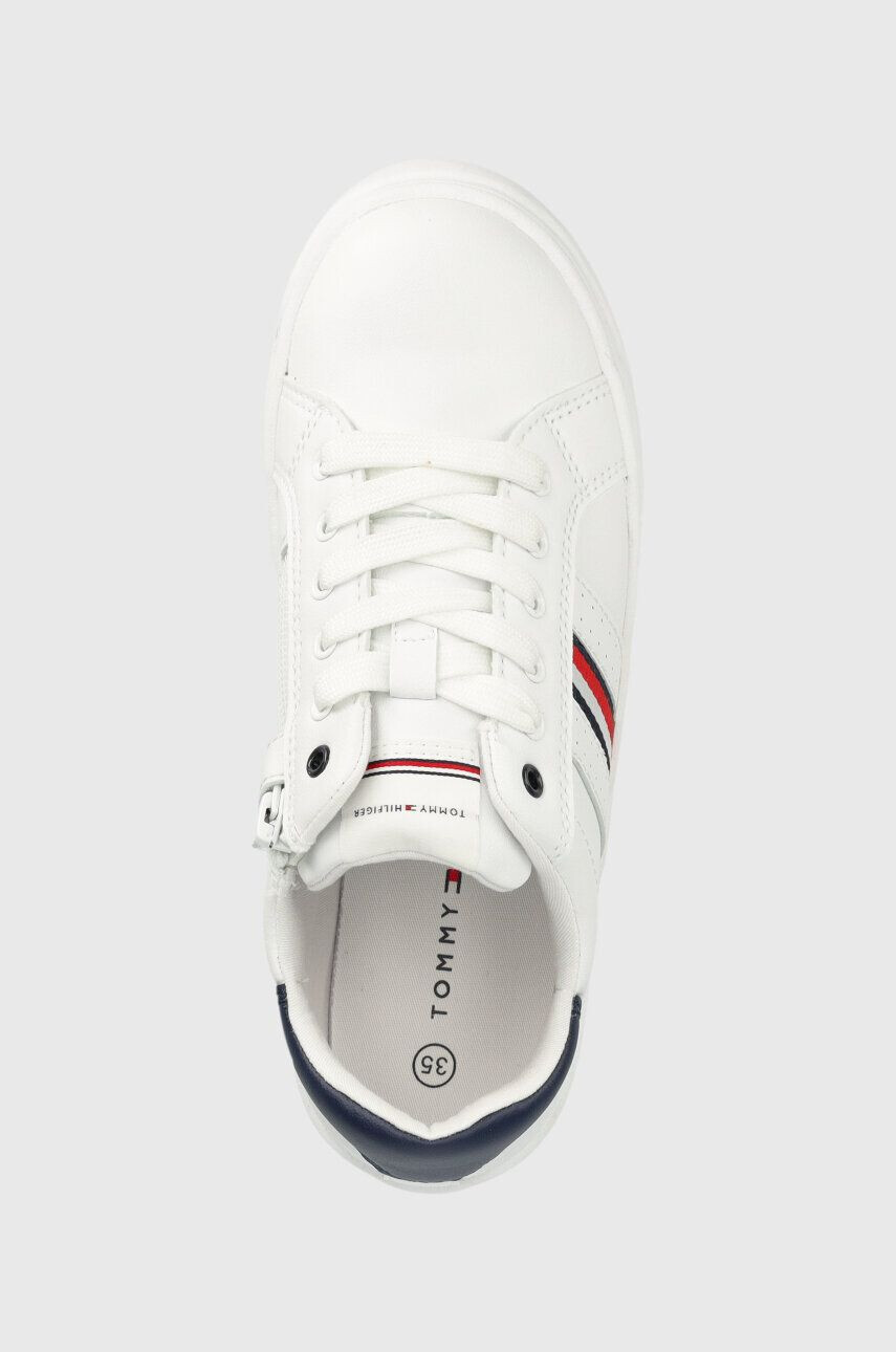 Tommy Hilfiger Детски маратонки в бяло - Pepit.bg