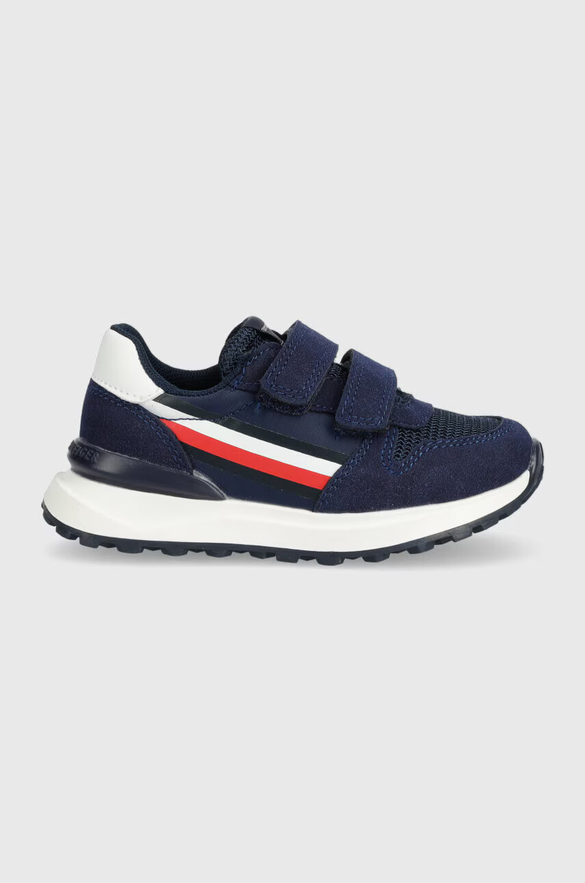 Tommy Hilfiger Детски маратонки в тъмносиньо - Pepit.bg