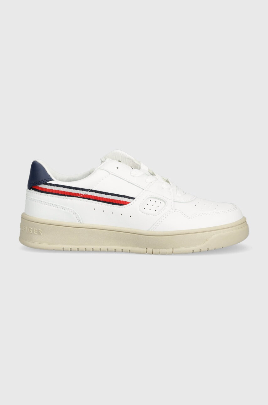 Tommy Hilfiger Детски маратонки в бяло - Pepit.bg
