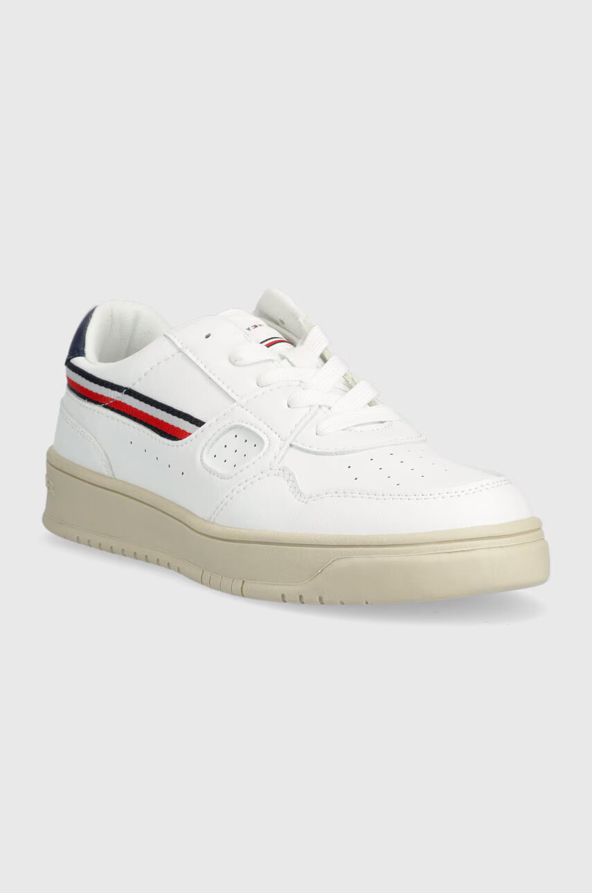 Tommy Hilfiger Детски маратонки в бяло - Pepit.bg