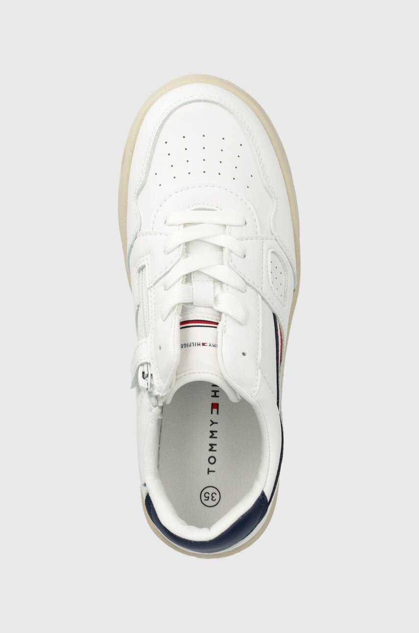 Tommy Hilfiger Детски маратонки в бяло - Pepit.bg