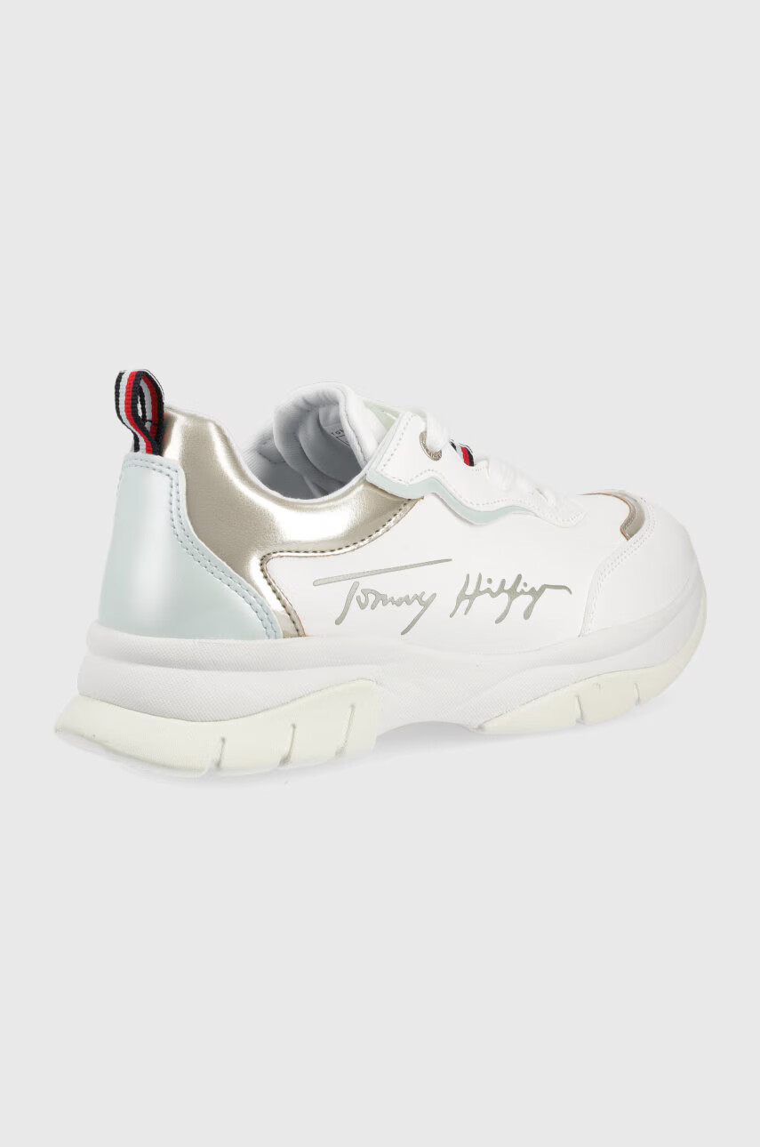 Tommy Hilfiger Детски маратонки в златисто - Pepit.bg