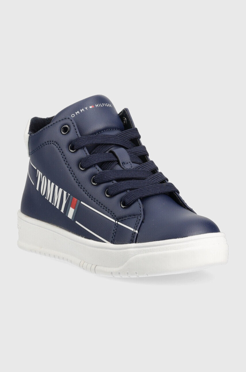 Tommy Hilfiger Детски маратонки в тъмносиньо - Pepit.bg