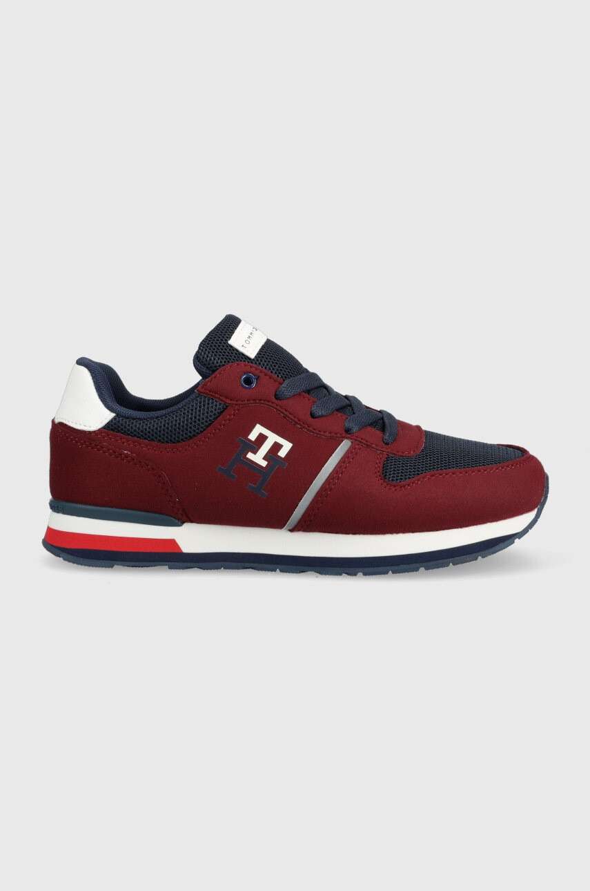 Tommy Hilfiger Детски маратонки в бордо - Pepit.bg