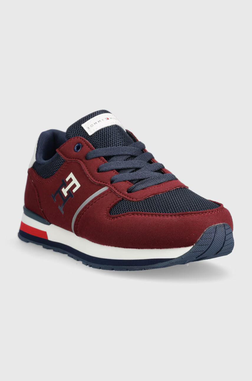 Tommy Hilfiger Детски маратонки в бордо - Pepit.bg