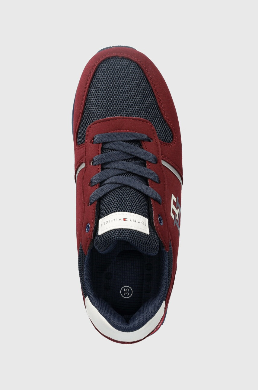 Tommy Hilfiger Детски маратонки в бордо - Pepit.bg