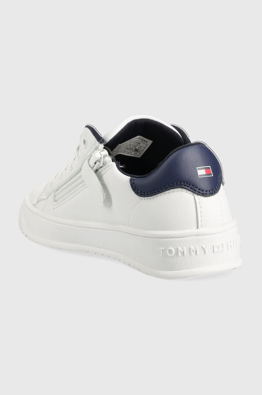Tommy Hilfiger Детски маратонки в бяло - Pepit.bg