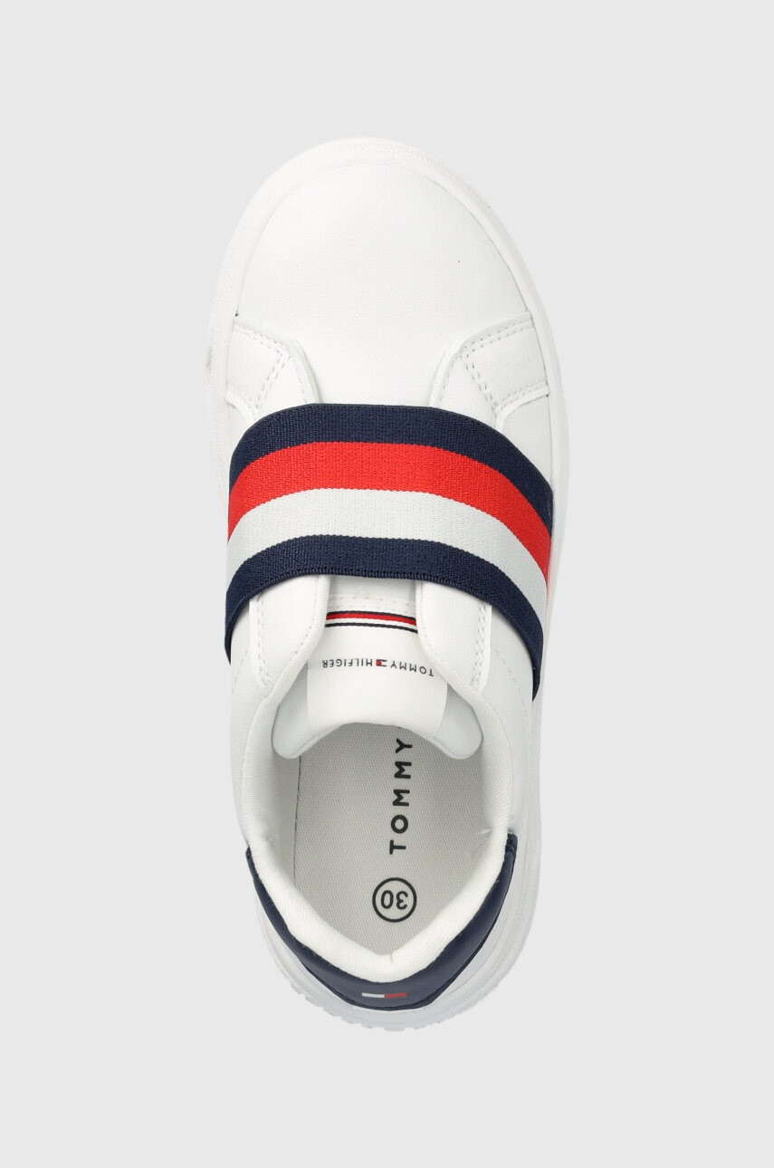 Tommy Hilfiger Детски маратонки в бяло - Pepit.bg