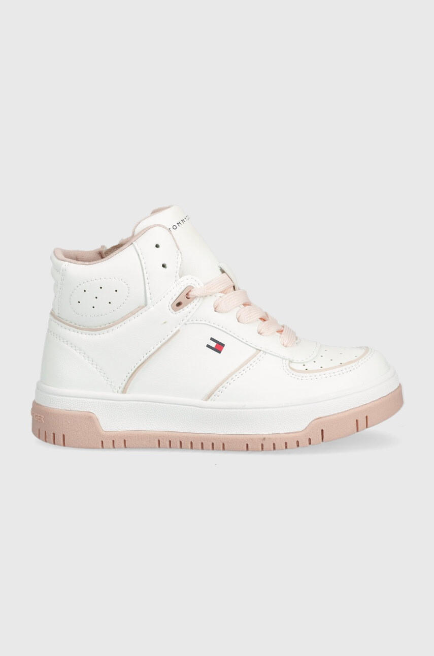 Tommy Hilfiger Детски маратонки в бяло - Pepit.bg