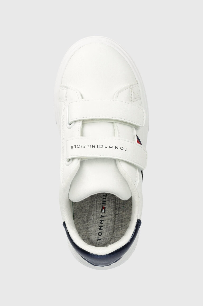 Tommy Hilfiger Детски маратонки в бяло - Pepit.bg