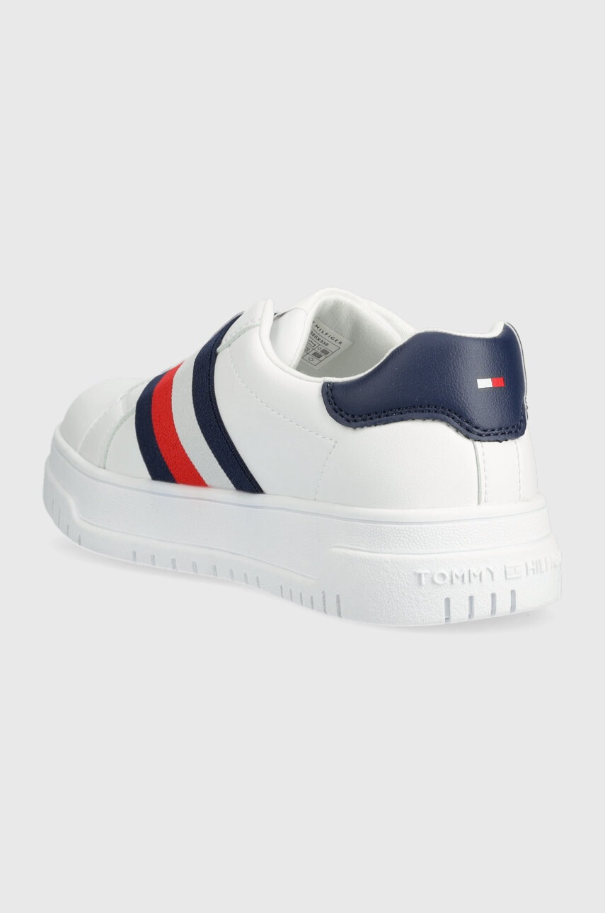 Tommy Hilfiger Детски маратонки в бяло - Pepit.bg