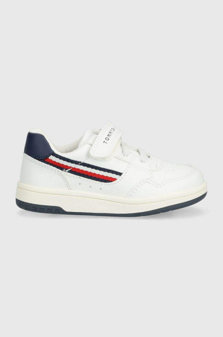 Tommy Hilfiger Детски маратонки в бяло - Pepit.bg