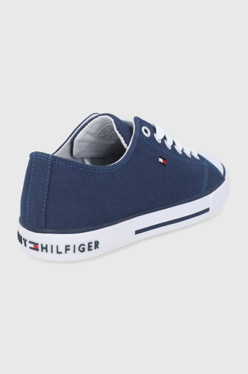 Tommy Hilfiger Детски ниски кецове в лилаво - Pepit.bg