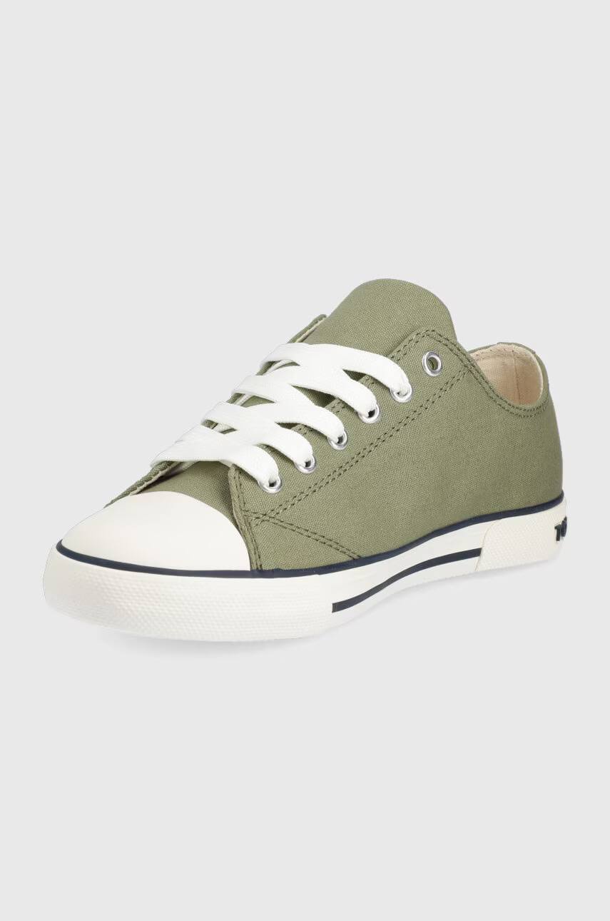 Tommy Hilfiger Детски ниски кецове в зелено - Pepit.bg
